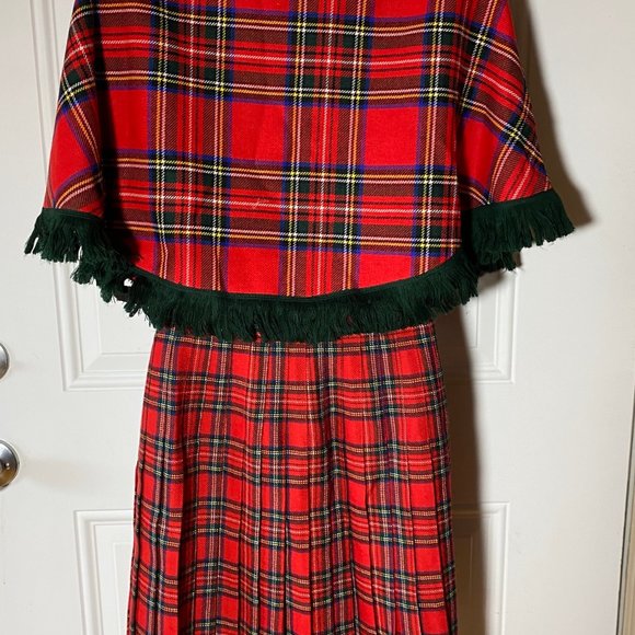 Fiona McDonald Vintage Girls Scottish Skirt Set - Picture 6 of 7